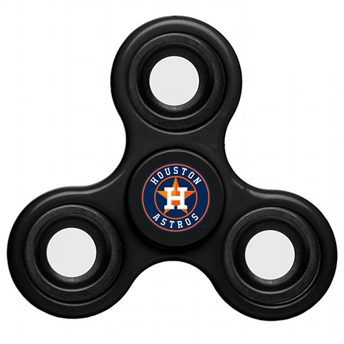 MLB Houston Astros 3 Way Fidget Spinner C60 - Black - Click Image to Close